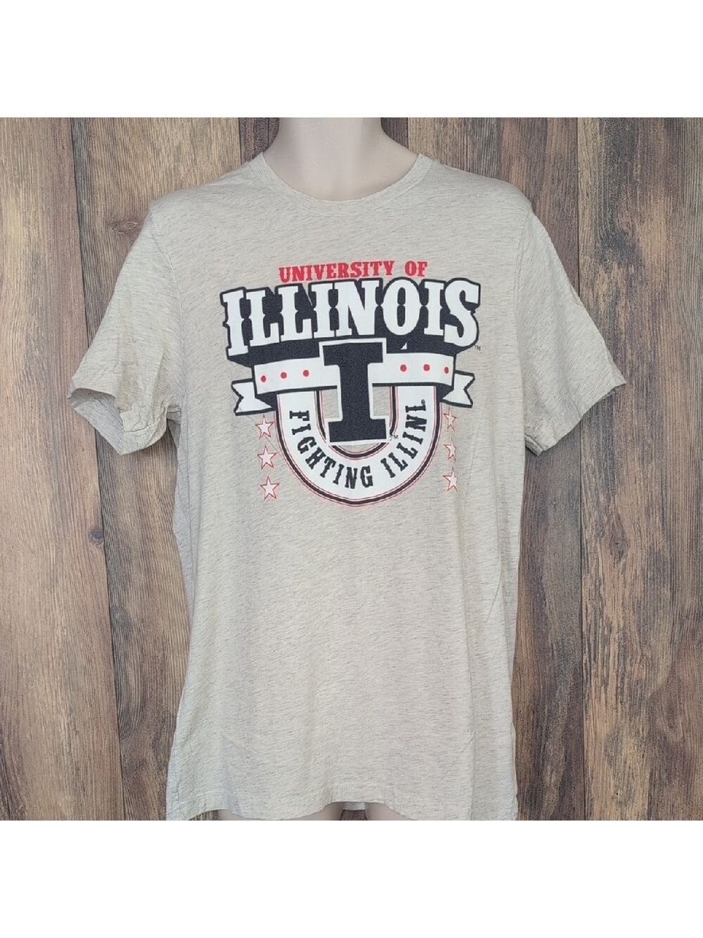 Bella Canvas University of Illinois Fighting Illini Tee L                   M308